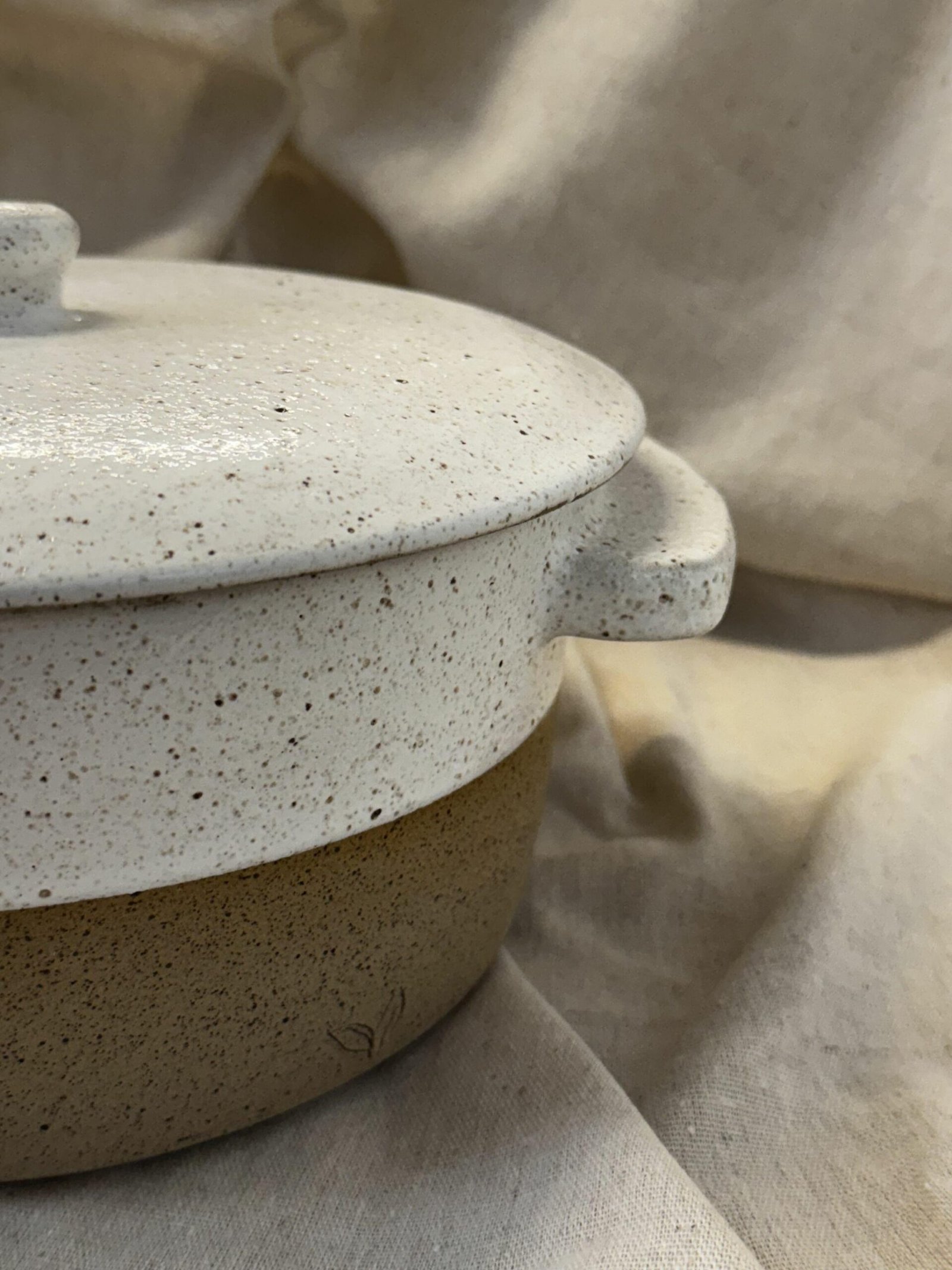 Panela de cerâmica - Branca