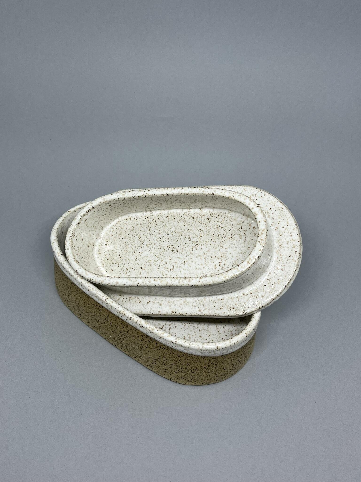 Manteigueira francesa oval - Branca - Imagem 3