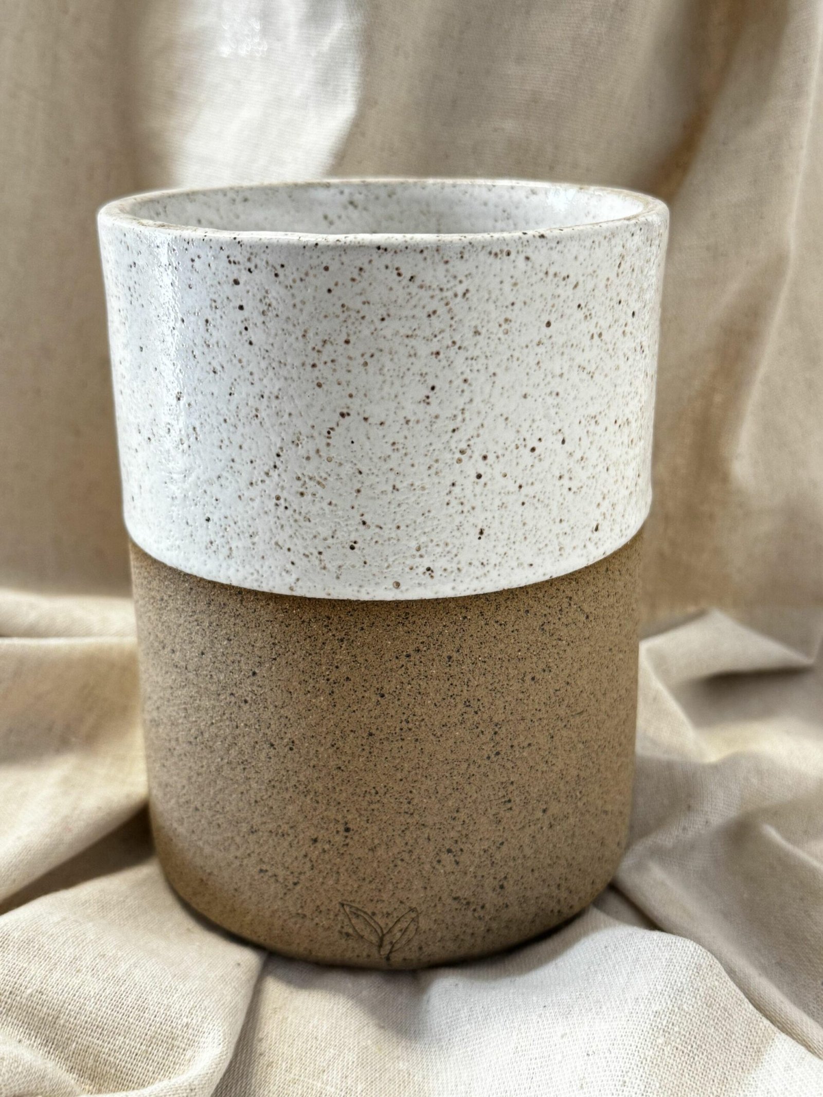 Porta talheres de Cerâmica - branco - Imagem 3