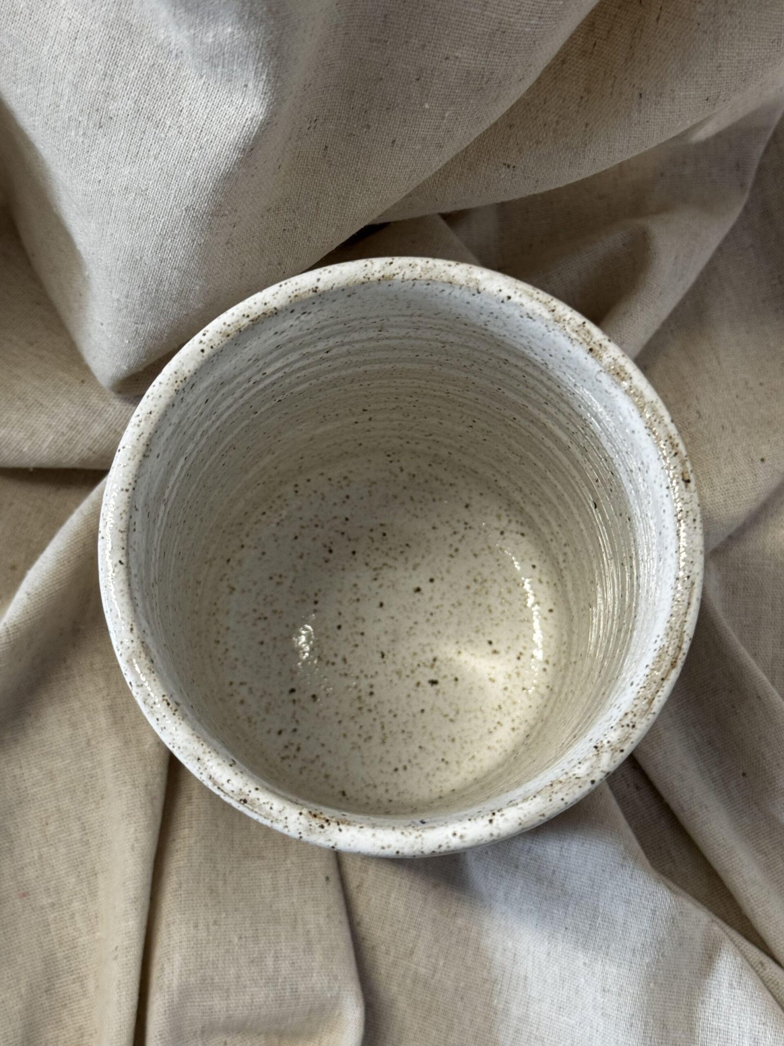 Porta talheres de Cerâmica - branco - Imagem 4