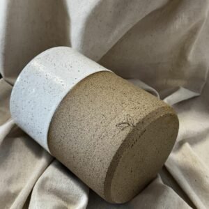 Porta talheres de Cerâmica - branco