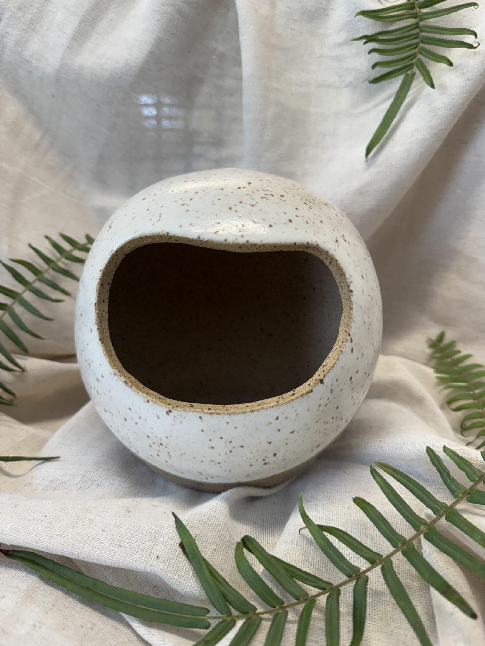 Saleiro de Cerâmica - Off-White