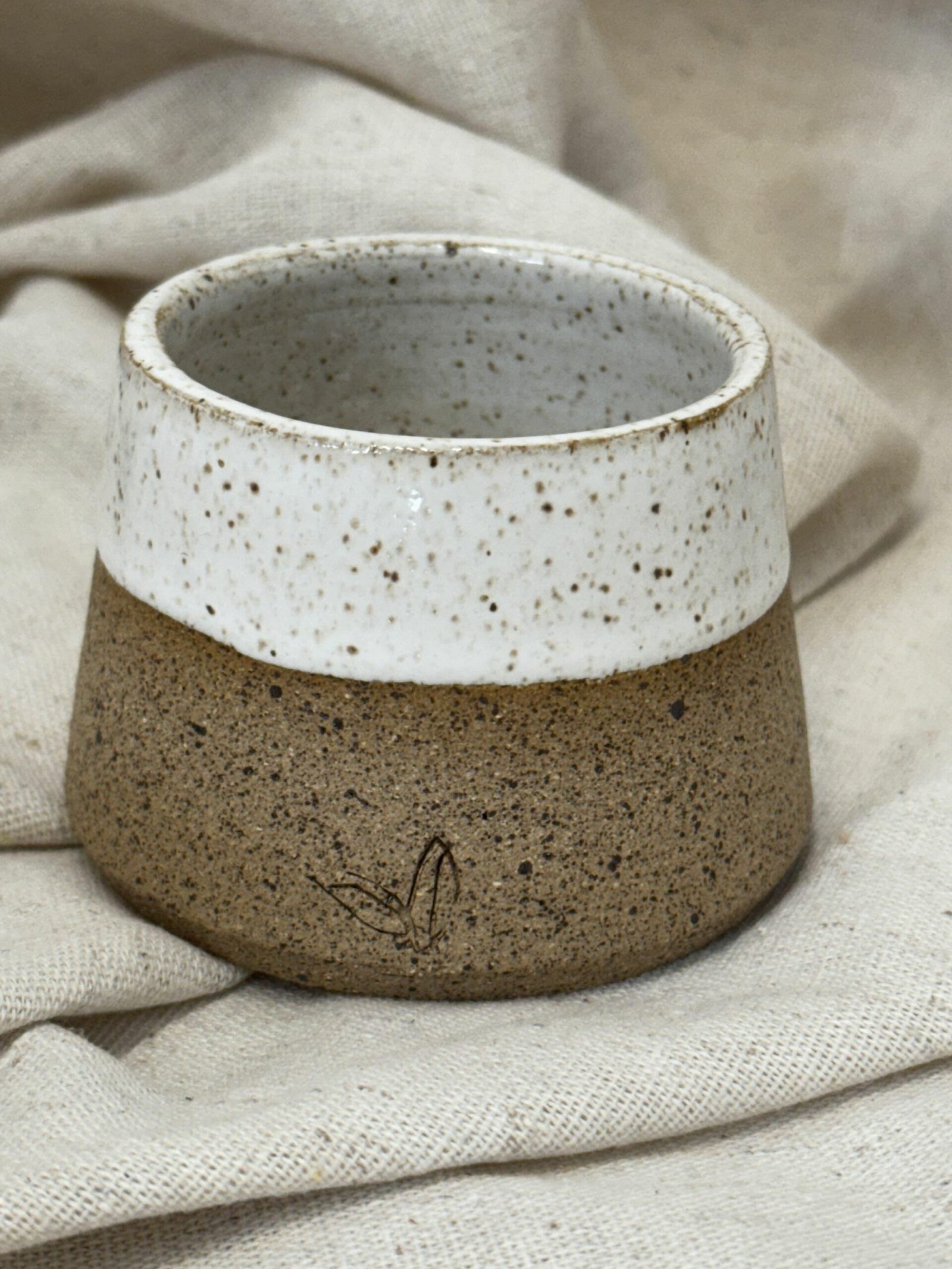 Copo de Cerâmica - Expresso - branco